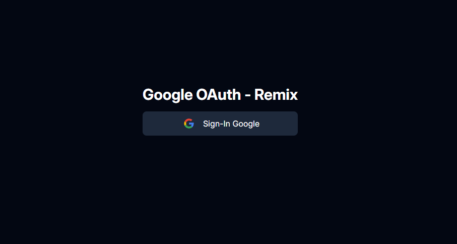 Preview Google Oauth